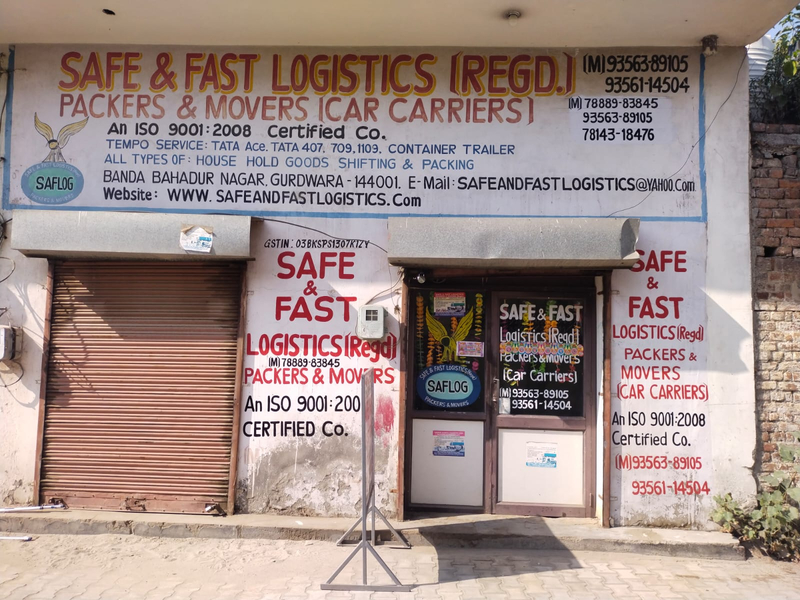 Cover photo of Safe and Fast Logistics Packers and Movers
